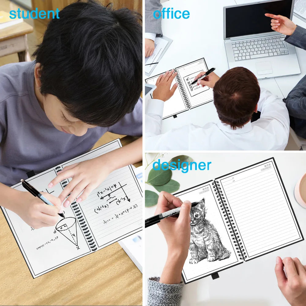VELNIX Smart Reusable A6 Notebook